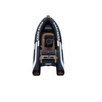 OCEANIA 480 Hypalon bateau de pêche gonflable 4m PVC coque en fibre de verre matériau aluminium nouveau dériveur lac activités de plein air