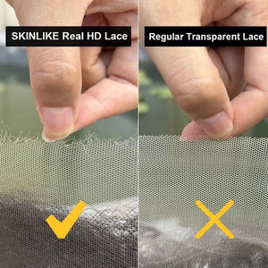 XBL批发最佳未加工的原始印度人发蕾丝假发高清蕾丝封口预拔角质层对齐生身体波浪风格 - Product Image 6