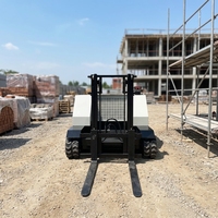 Chariot à palettes électrique télécommandé pliable 2026, haute efficacité, manutention sans angles morts, pompe de boîte de vitesses