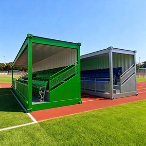 Tribune de football portable en acier, tribunes pour spectateurs sportifs, tribune de stade de football avec roulettes pour la vente en Irlande et au Royaume-Uni - Product Image 4