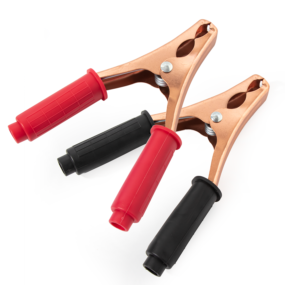 Фабрика 200A 146 мм батарея металла крокодил cliptest Аллигатор зажим красного и черного цвета