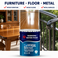 Revêtement liquide polyuréthane haute performance anti-UV, anti-décoloration, résistant à l'usure, protecteur pour meubles, bateaux, murs, application au pinceau