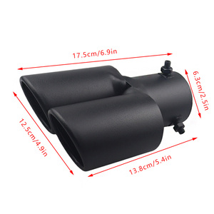 Embout d'échappement double tube en acier inoxydable pour modification General Motors - Product Image 6