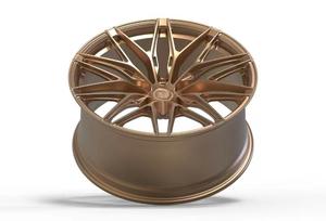 Cerchi in Lega di Alluminio Forgiati Personalizzati S21-02 Bronzo Opaco per BMW X3M X4M Audi RS6 RS7 Porsche Cayenne Macan Panamera <span class=keywords><strong>Taycan</strong></span> - Product Image 3