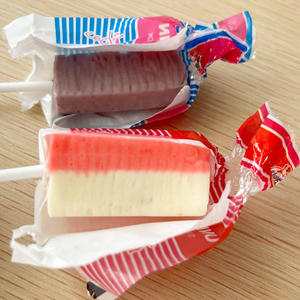 Dulces al por mayor <span class=keywords><strong>Halal</strong></span> Dos tonos fruta sabor gomitas <span class=keywords><strong>Haribo</strong></span> bombones piruletas toffee - Product Image 2