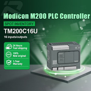 Module de commande logique programmable Schneider TM200C16U, série Modicon M200, 16 entrées/sorties, module PLC TM200C16U - Product Image 1