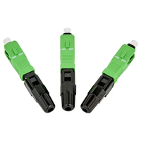 Adaptador de fibra óptica FTTH de modo único SC UPC APC PC SM Conector rápido Cables de comunicación Producto