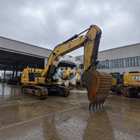 Excavatrice hydraulique CAT 349 d'occasion, 49,4 tonnes, pour travaux d'ingénierie civile, fournisseur de machines d'excavation CAT352 CAT340 CAT350 CAT349 à vendre