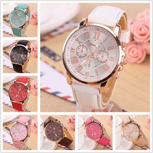 Reloj de Cuarzo de Moda para Mujer, Color Caramelo, con Correa de Cuero, Elegante, Casual, Analógico - Product Image 6