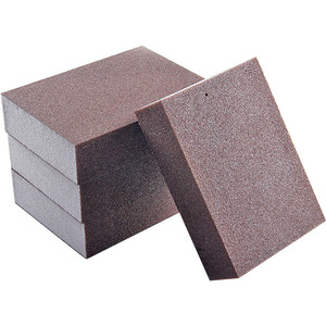 Diamond Sponge Scrubber Rectangle Pad For Kitchen Pot Cleaner Stain Remover - Product Image 4