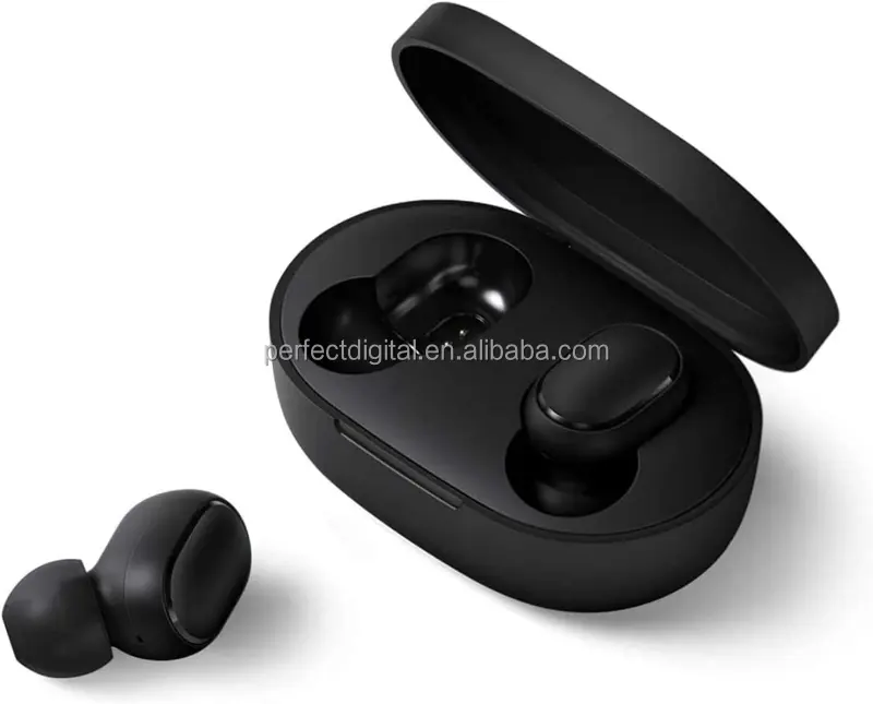 For Mi True wireless earbuds basic 2 in ear headset TWS earphone for Xiaomi Redmi headphone handfree line free black earpieces