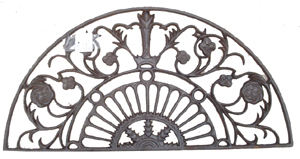 Paillasson en fonte robuste, paillasson d'extérieur antidérapant, paillasson d'entrée, grattoir à <span class=keywords><strong>chaussures</strong></span> - Product Image 5