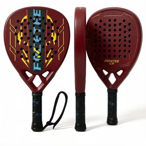 Nouvelle Raquette de Padel en Fibre de Carbone 3K/12K 2026, Noyau Souple EVA, Forme Goutte d'Eau, Fabricant de Paleta de Padel, Faible MOQ - Product Image 2