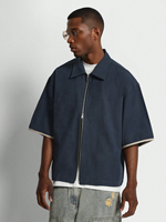 Chemise pour homme avec logo personnalisé imprimé, respirante, ample, décontractée, design tendance, chemise pour homme pour l'été
