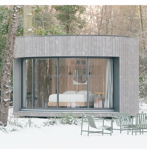 One-<strong>Bed</strong> Round Shape Prefab Container House With One-Bathroom One-Kitchen Rounded House Light Steel Structure For Hotels Villas - Product Image 6