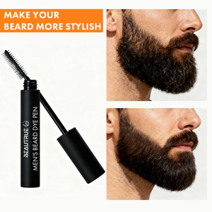 Stylo Teinture Barbe <span class=keywords><strong>Homme</strong></span> Marque Blanche, Stylo Remplisseur Barbe et <span class=keywords><strong>Sourcils</strong></span>, <span class=keywords><strong>Coloration</strong></span> Durable à l'Aspect Naturel pour l'Entretien Quotidien - Product Image 1