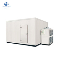 Conteneur extérieur résistant aux intempéries, grande chambre froide -18°C ℃ ~-25 ℃   Stockage mobile certifié CE, exportation vers les Émirats arabes unis