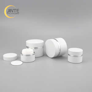 <span class=keywords><strong>2022</strong></span> Nuevo diseño Embalaje de aluminio 5G, tarro de aluminio blanco mate con borde plateado para gel de <span class=keywords><strong>uñas</strong></span> - Product Image 4