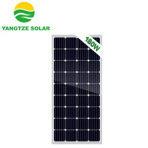 Yangtze tezgah GÜNEŞ PANELI 180w 190w 1kw için 2kva 3kw ev sistemi