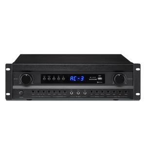 Amplificador de potencia profesional Huayin de 2 canales, tipo tarjeta, para sistema de audio de karaoke en casa y KTV - Product Image 1