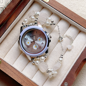 Orologio Elettronico in Acrilico Design Originale 2026, Movimento <span class=keywords><strong>al</strong></span> Quarzo Analogico, Impermeabile, Sportivo, Regolabile per Gioielleria Femminile - Product Image 6
