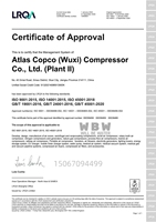 Compresor de Aire de Tornillo Inyectado de Aceite de Alta Eficiencia Atlas Copco GA22VSD Plus 22kW