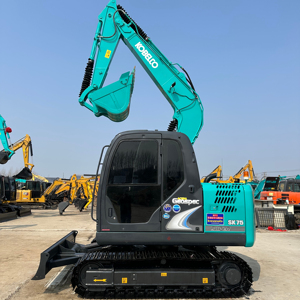 حفارة مستعملة <span class=keywords><strong>Kobelco</strong></span> جديدة تقريبًا مستعملة SK55sr SK60 بأداء جيد وحالة بسعر المصنع للبيع - Product Image 1
