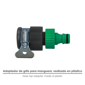 Adattatore per Tubo Flessibile in Plastica per Rubinetto (Confezione Blister) - Product Image 3