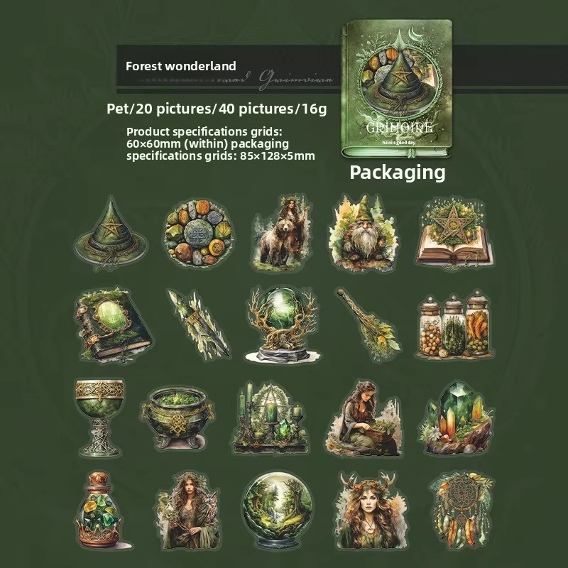 C Forest Wonderland-blanco