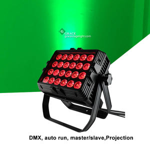 그레이스 24*10W 4IN1 <span class=keywords><strong>RGBW</strong></span> LED 파 빛 야외 방수 IP65 벽 세탁기 - Product Image 5