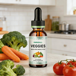 Gouttes liquides de suppléments alimentaires entiers, naturels et biologiques, vitamines et minéraux - Product Image 3