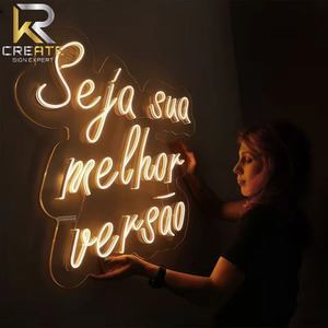 Tùy chỉnh các sự kiện trang trí nội thất Neon dấu hiệu đám cưới Acrylic logo đầy màu sắc ánh sáng lên biển báo cho bên lễ kỷ niệm Chữ trang trí - Product Image 3