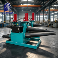 Machine à rouler les cônes à trois rouleaux, machine à rouler les cônes en acier durable pour le traitement industriel