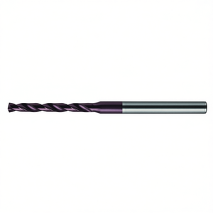 Foret universel en carbure Ttake, micro-perforateur, revêtement Nano TiAlN, 4XD non percé pour perçage de précision - Product Image 2
