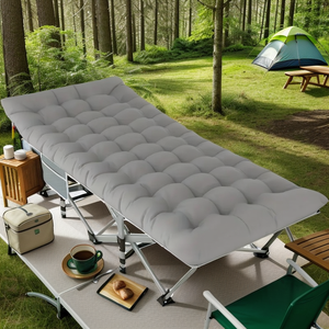 Multifunctional Folding Camping Bed Lunch Break Outdoor Indoor Folding Bed <b>Cot</b> for adults Sleeping <b>Cot</b> - Product Image 1