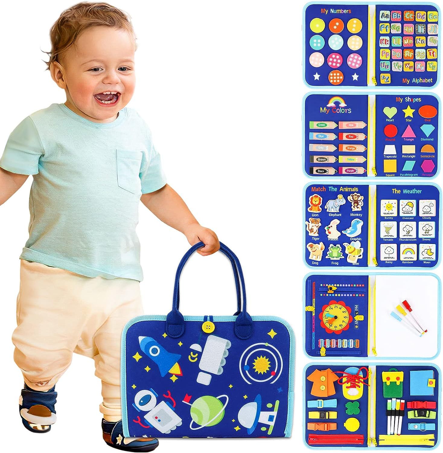 Blue starry sky+drawing board