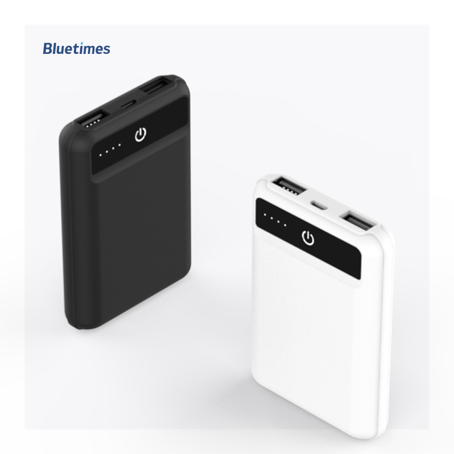 Bluetimes Innovative Hot Selling on Trending Mobile Easy-Carry Consumer Electronic 5000 MAh Portable Power Bank
