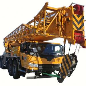Equipo de Elevación, Grúa Móvil de 50.2m y 100 Toneladas, Grúa sobre Camión QY100K5C con Aire Acondicionado para Maquinaria de Construcción - Product Image 5
