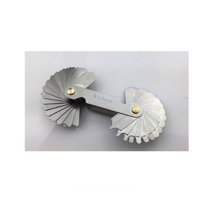 Chuyên nghiệp bán kính R1-7 đo chính xác thép không gỉ lõm lồi hồ quang công cụ đo lường - Product Image 5