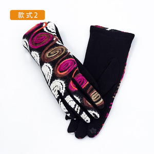 <span class=keywords><strong>Guanti</strong></span> invernali caldi da ragazza stile bohémien <span class=keywords><strong>guanti</strong></span> moda - Product Image 2