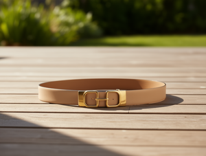 Cinturón de Mujer con Hebilla Cuadrada de 3.0cm, 110cm, Casual, con Revestimiento de Aleación - Product Image 2