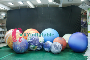 Planètes gonflables géantes suspendues en gros pour usine, boules gonflables en PVC représentant le système solaire pour la décoration de scènes événementielles - Product Image 5