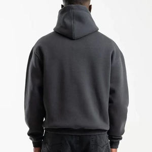 <span class=keywords><strong>Sudadera</strong></span> con Capucha Extra Grande Personalizada para Hombre, con Logotipo Personalizado, Silueta con Hombros Caídos, 100% Algodón, <span class=keywords><strong>Sudadera</strong></span> con Capucha Personalizable para Hombre - Product Image 1