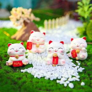 Nouvelle figurine de chat porte-bonheur pour console centrale de voiture, décoration intérieure, ornement de voiture - Product Image 2