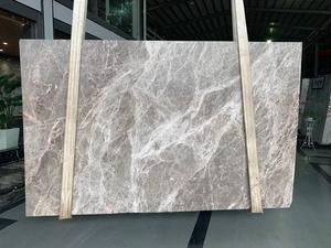 Boton đá đá tự nhiên hiện đại chất lượng cao Bạc <span class=keywords><strong>grey</strong></span> cầu thang tường nền đá cẩm thạch màu xám tấm - Product Image 5