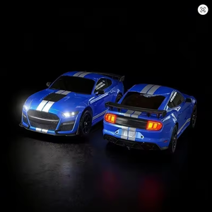Voiture télécommandée MJX SJY-10306 Mustang Shelby à l'échelle 1/10, sans balais, 4x4, électrique, prête à la course sur route et au drift, 120M AA - Product Image 4