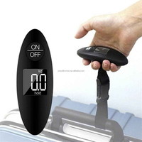 Balance de valise électronique portable avec logo personnalisé, balance de bagages numérique miniature de 40 kg, balance suspendue pour bagages