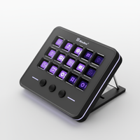 MiraBox Stream Deck pour Twitch YouTube Live, contrôleur de jeu à 15 touches