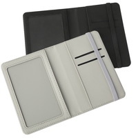Porte-passeport vierge en cuir PU pour impression par transfert thermique, élégant et pratique pour les voyages
