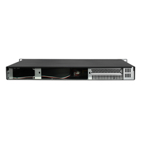 Casing Server MINI ITX 250mm Kedalaman 1U Aluminium untuk PC Industrial, Dapat Disesuaikan, Kualitas Pabrik Terjamin, Mendukung Flex PSU